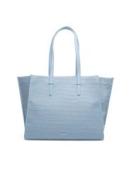 MEXX Torebka MEXX-E-018-05 Błękitny. Niebieskie torebki do ręki damskie Mexx, bez wzorów, z bawełny, bez dodatków. Za 119.99 zł.
