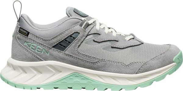 Damskie buty trailowe Keen High WP. Szare obuwie sportowe damskie Keen, bez wzorów, z materiału, do biegania. Za 571.00 zł.