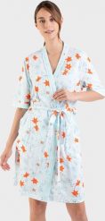 Massana Homewear Szlafrok damski rozm. L Massana L226236. Szlafroki damskie Massana Homewear, l, bez wzorów, bez ramiączek, bez kaptura. Za 362.25 zł.