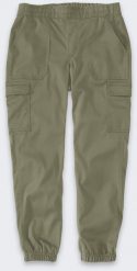 Carhartt Damskie Spodnie Carhartt Twill Jogger Dusty Olive. Zielone spodnie sportowe damskie Carhartt, bez wzorów. Za 342.16 zł.
