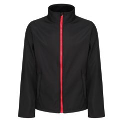 Męska Kurtka Soft Shell Ablaze Printable. Czarne kurtki sportowe męskie Regatta, m, bez wzorów, trekkingowe. Za 100.99 zł.