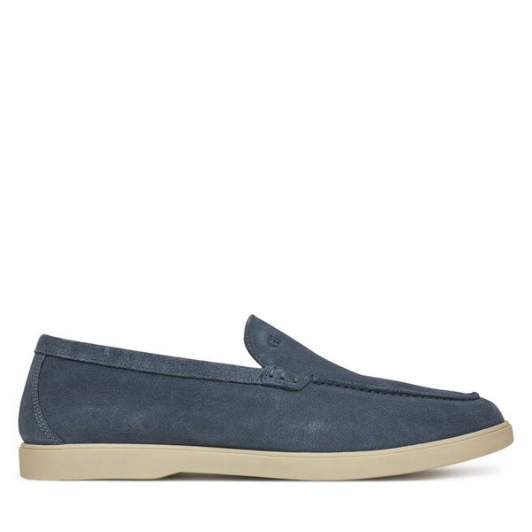 Mokasyny GINO ROSSI. Niebieskie mokasyny męskie Gino Rossi. Za 279.99 zł.