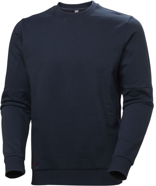 HELLY HANSEN Evo Sweatshirt, blue XL. Niebieskie bluzy męskie Helly Hansen, m, bez wzorów, bez kaptura. Za 176.16 zł.