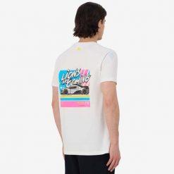 Koszulka Kappa Allergraph Peugeot Sport. Białe koszulki sportowe męskie Kappa, m, bez wzorów, z bawełny, bez kołnierzyka, bez ramiączek. Za 257.00 zł.
