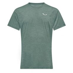 T-shirt Salewa Puez. Niebieskie t-shirty męskie Salewa, l, bez wzorów, z materiału, bez kołnierzyka. Za 178.50 zł.