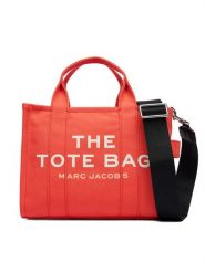 Marc Jacobs Torebka M0016493 Pomarańczowy. Brązowe torebki do ręki damskie Marc Jacobs, bez wzorów, z materiału, bez dodatków. Za 689.99 zł.