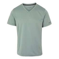 Męska Koszulka Fingal Z Dekoltem W Szpic. Szare koszulki sportowe męskie Regatta, m, bez wzorów, bez kołnierzyka, bez ramiączek, trekkingowe. Za 35.99 zł.