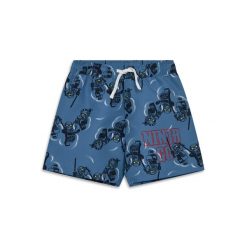 Spodenki Kąpielowe Chłopięce LEGO Ninjago Aiko309 Niebieskie. Niebieskie kąpielówki dla chłopców LEGO, bez wzorów, z materiału, sportowe. Za 129.99 zł.