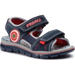 Sandały PRIMIGI - 3396911 M Navy. Niebieskie sandały chłopięce Primigi, z materiału, bez zapięcia. W wyprzedaży za 159.00 zł.