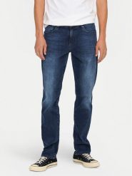 Only & Sons Jeansy 22032697 Granatowy Slim Fit. Niebieskie jeansy męskie Only & Sons. Za 179.99 zł.