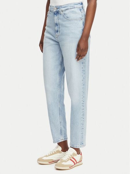 Tommy Jeans Jeansy DW0DW22993 Niebieski Straight Fit. Niebieskie jeansy damskie Tommy Jeans. Za 399.99 zł.