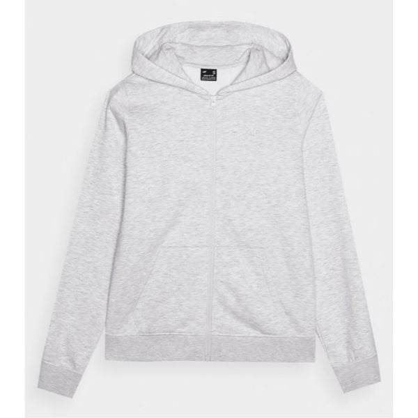 Bluza Damska 4F. Szare bluzy damskie 4f, bez wzorów, bez kaptura. Za 131.99 zł.