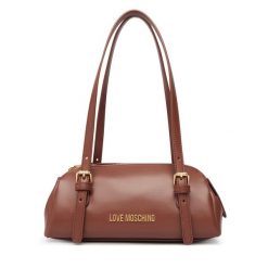 Torebka LOVE MOSCHINO. Brązowe torebki do ręki damskie Love Moschino, bez wzorów, klasyczne, bez dodatków. Za 729.99 zł.