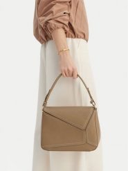 GINO ROSSI Torebka C-KY117 Beżowy. Brązowe torebki do ręki damskie Gino Rossi, bez wzorów, z materiału, bez dodatków. Za 199.99 zł.