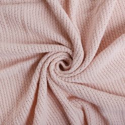 Kocyk LILY bawełniany 75x100. Czerwone kocyki dla dzieci Multitex, z bawełny. Za 37.71 zł.