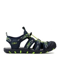 Sandały CMP. Niebieskie sandały chłopięce CMP, bez zapięcia. Za 189.99 zł.