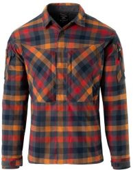 Helikon-Tex Koszula MBDU - Dark Autumn Checkered. Koszule męskie HELIKON-TEX, m, bez wzorów, bez kołnierzyka, bez ramiączek. Za 317.51 zł.
