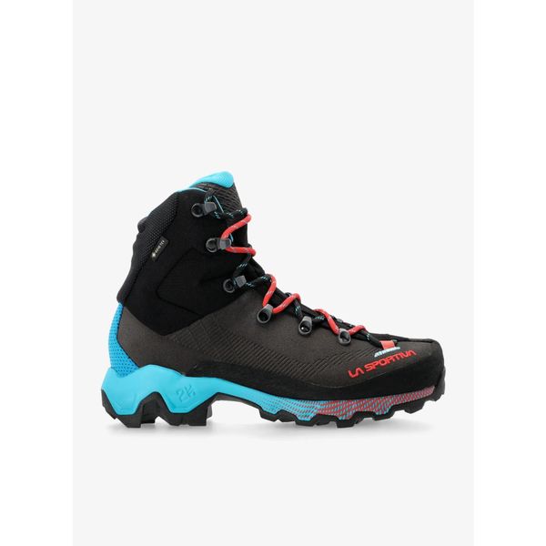 Buty trekkingowe damskie La Sportiva Aequilibrium Trek GTX. Czarne obuwie sportowe damskie La Sportiva, bez wzorów, trekkingowe. Za 999.99 zł.