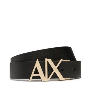 Pasek Męski Armani Exchange. Czarne paski damskie Armani Exchange, bez wzorów. Za 204.99 zł.