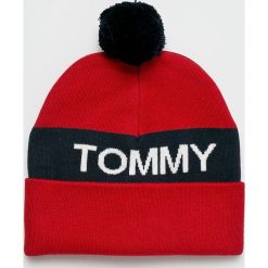 Tommy Jeans - Czapka. Czerwone czapki i kapelusze męskie Tommy Jeans. Za 159.90 zł.