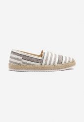 Beżowe Trampki w Stylu Espadryli Zdobione Plecionką Saraloria. Brązowe trampki męskie Born2be, z aplikacjami, boho, bez zapięcia. Za 54.99 zł.