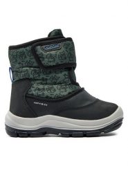Geox Śniegowce B Flanfil Boy B Abx B263VE 0BCMN C9358 S Czarny. Czarne buty zimowe chłopięce Geox, bez wzorów, ze skóry, bez zapięcia. Za 319.99 zł.