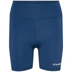 Damskie buty z wysokim stanem na udach Hummel Mt Active Hw. Niebieskie obuwie sportowe damskie Hummel, bez wzorów, do piłki nożnej. W wyprzedaży za 179.00 zł.