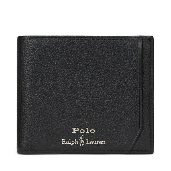 Portfel Polo Ralph Lauren. Czarne portfele męskie Polo Ralph Lauren, bez wzorów. Za 549.99 zł.