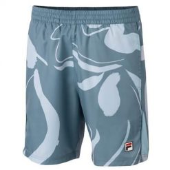 Spodnie sportowe męskie Fila TFM2425000147. Niebieskie krótkie spodenki sportowe męskie Fila, l, bez wzorów, z materiału. Za 332.00 zł.