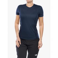 Koszulka termoaktywna damska Montane Dart Lite T-Shirt. Niebieskie koszulki sportowe damskie Montane, bez wzorów, bez kołnierzyka, bez ramiączek. Za 155.99 zł.