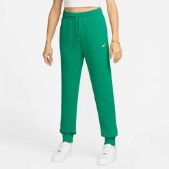 Nike moteriškos sportinės kelnės NSW PHNX FLC MR, žalios. Spodnie sportowe damskie Nike, s, bez wzorów. Za 214.64 zł.