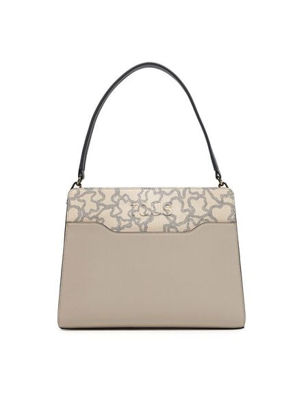 TOUS Torebka Kaos Icon 2002296944 Brązowy. Brązowe torebki do ręki damskie tous, bez wzorów, ze skóry, bez dodatków. Za 649.00 zł.