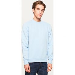Gładka bluza Basic - Niebieski. Niebieskie bluzy męskie Reserved. Za 59.99 zł.