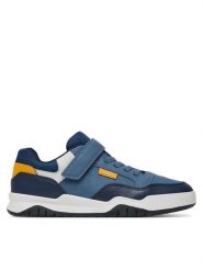 Geox Sneakersy J Perth J367RE 0MEFU C4263 D Granatowy. Niebieskie buty sportowe chłopięce Geox, bez wzorów, ze skóry, bez zapięcia. Za 229.99 zł.