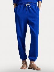Polo Ralph Lauren Spodnie dresowe 211971700006 Niebieski Tapered Fit. Niebieskie spodnie dresowe damskie Polo Ralph Lauren, xs, bez wzorów, z bawełny. Za 699.99 zł.
