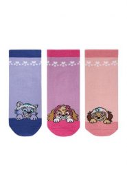 Paw Patrol Skarpety długie CEO-ACCCS-AW25-331PAW(3-PACK) Kolorowy. Bielizna dla dziewczynek Paw Patrol, bez wzorów, z bawełny. Za 29.99 zł.