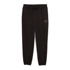Męskie spodnie dresowe PUMA × HYROX PUMA. Czarne spodnie sportowe męskie Puma, l, bez wzorów, z dresówki, do biegania. Za 299.99 zł.