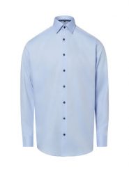 Finshley & Harding koszula biznesowa Mężczyźni Modern Fit Bawełna (100%) niebieski, 46. Niebieskie koszule męskie Finshley & Harding, m, bez wzorów, z bawełny, biznesowe, bez kołnierzyka, bez ramiączek. Za 229.95 zł.