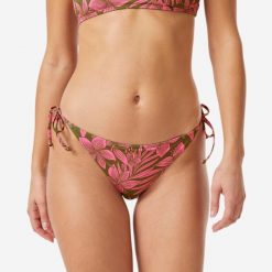Dół kostiumu kąpielowego damski Roxy Tie Side. Zielone bikini damskie Roxy, m, bez wzorów. Za 129.99 zł.