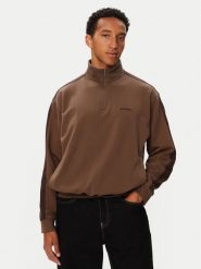 DC Shoes Bluza Flow Down EDYFT03566 Brązowy Regular Fit. Brązowe bluzy męskie DC Shoes, m, bez wzorów, z bawełny, bez kaptura. Za 339.99 zł.