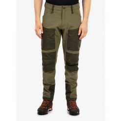Spodnie górskie męskie Fjallraven Keb Agile Trousers. Zielone spodnie sportowe męskie Fjällräven, na lato, l, bez wzorów, trekkingowe. Za 824.99 zł.