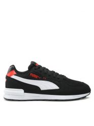 Puma Sneakersy Graviton Jr 381987 11 Czarny. Czarne buty sportowe dziewczęce Puma, bez wzorów, z materiału, bez zapięcia. Za 152.99 zł.