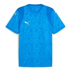 Koszulka piłkarska męska Puma TEAMCUP JERSEY. Białe koszulki sportowe męskie Puma, l, bez wzorów, z jersey, bez kołnierzyka, bez ramiączek, na fitness i siłownię. Za 165.75 zł.