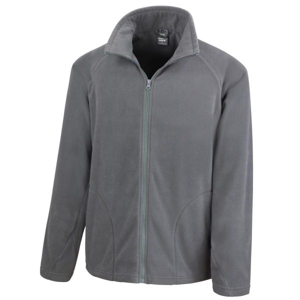 Męska Bluza Polarowa Core Anti Micron. Brązowe bluzy męskie RESULT, na zimę, l, bez wzorów, z materiału, bez kaptura. Za 60.99 zł.