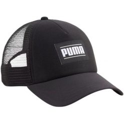 Czapka Z Daszkiem Unisex Dla Dorosłych ESS. Czarne czapki i kapelusze męskie Puma, bez wzorów. Za 131.99 zł.