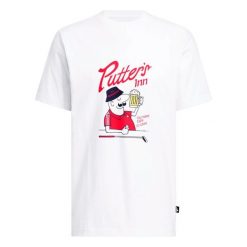 T-shirt adidas Elevated Chip. Białe t-shirty męskie Adidas, l, bez wzorów, z materiału, eleganckie, bez kołnierzyka. Za 229.00 zł.