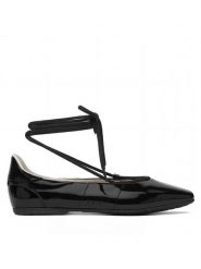 Patrizia Pepe Baleriny 8Z0123/L125-K182 Czarny. Czarne baleriny damskie Patrizia Pepe, bez wzorów, ze skóry, bez obcasa. Za 1,059.00 zł.