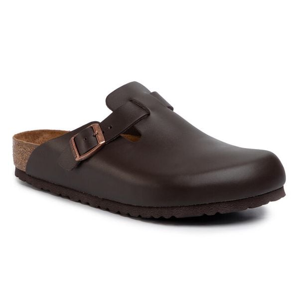 Klapki Birkenstock. Brązowe klapki męskie Birkenstock. Za 499.99 zł.