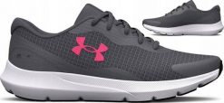 Under Armour BUTY DAMSKIE DO BIEGANIA SPORTOWE UNDER ARMOUR SURGE 3 3024894-103. Obuwie sportowe damskie Under Armour, bez wzorów, do biegania. Za 165.00 zł.