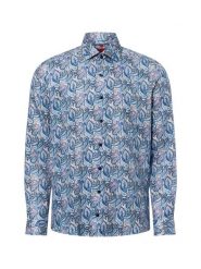 Finshley & Harding koszula biznesowa Mężczyźni Slim Fit Bawełna wielokolorowy|niebieski|różowy, 41. Czerwone koszule męskie Finshley & Harding, m, bez wzorów, z bawełny, biznesowe, bez kołnierzyka, bez ramiączek. Za 199.95 zł.